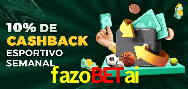 10% de bônus de cashback na fazobetai